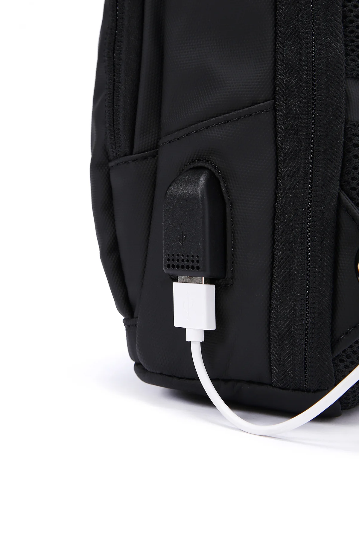 D-Pack Erkek Siyah Teknolojik Kumaş Çapraz Çanta - Image 18